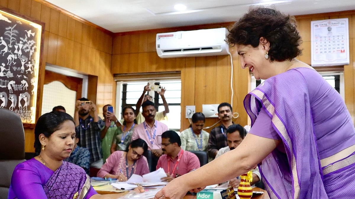 <div class="paragraphs"><p>Priyanka Gandhi holds 2.5 kg of gold, worth Rs 1.16 crore, while her husband Robert Vadra’s equity investments total Rs 99.9 lakh, showcasing contrasting asset allocations that contribute to her status as a crorepati </p><p>(Photo Source: Priyanka Gandhi Vadra/X)</p></div>