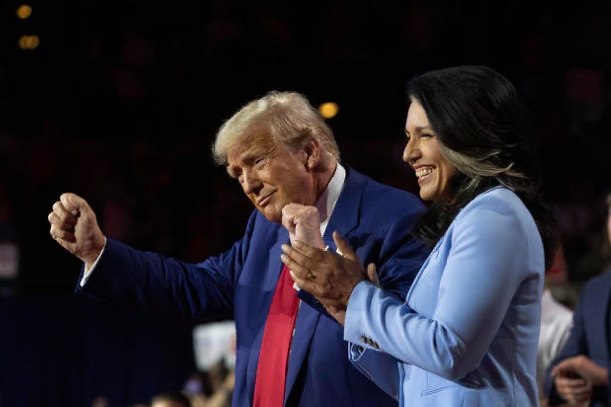 <div class="paragraphs"><p>Gabbard left the Democratic Party in 2022, and endorsed Trump earlier this year. (Photo: X/@TulsiGabbard)</p></div>