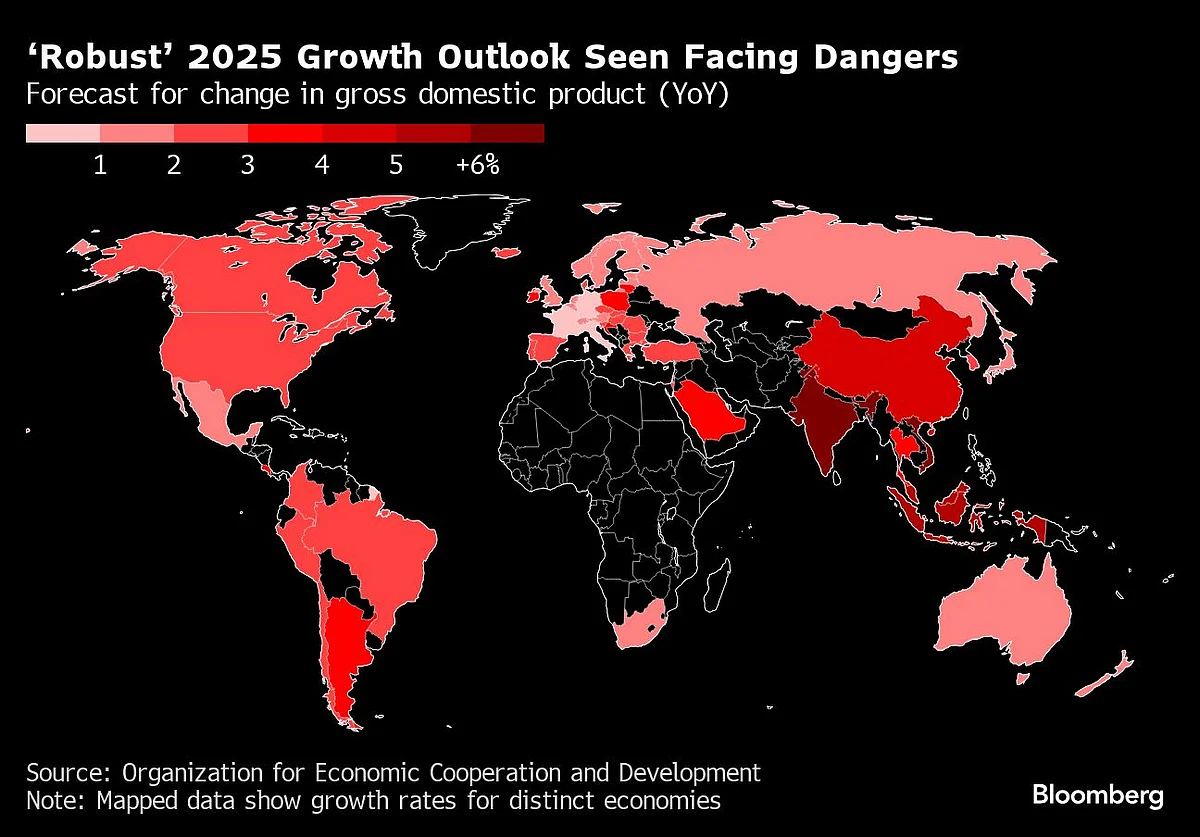 World Is Facing Dangers From Trade Tensions To Debt, OECD Warns