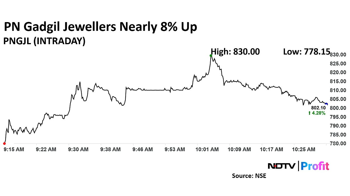 PN Gadgil Share Price Shines At Two-Month High As Motilal Oswal Initiates Coverage