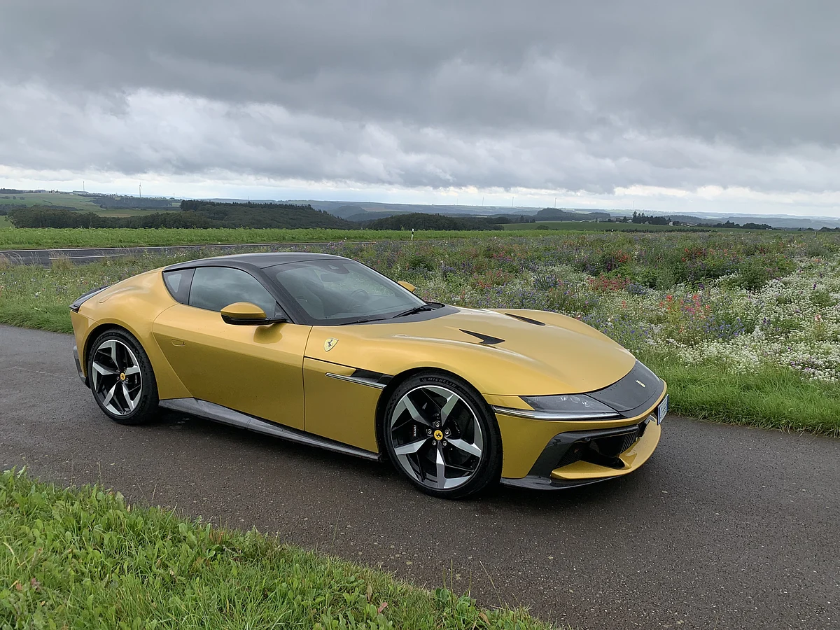 <div class="paragraphs"><p>A stylish grand tourer with an awkward name, the 12Cilindri arrives as many consumers are looking for visceral driving engagement via big engines, not electric powertrains. Photographer: Hannah Elliott/Bloomberg</p></div>