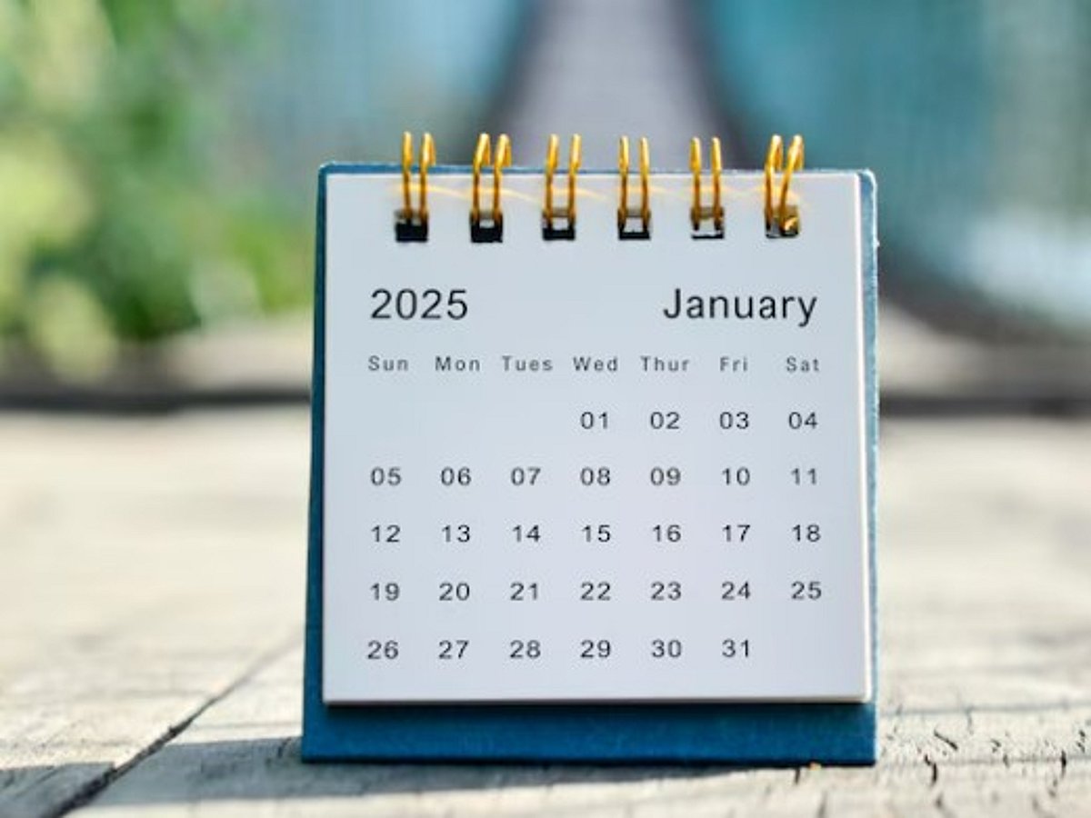 January Calendar 2025 Check Full List Of Important Days In First Month