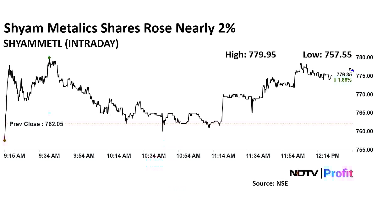 Shyam Metalics Shares Rise 2% After Q3 Business Update