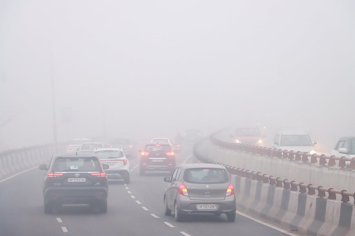 <div class="paragraphs"><p>IndiGo, SpiceJet and Air India have issued travel advisories due to dense fog in Delhi. (PTI Photo)</p></div>