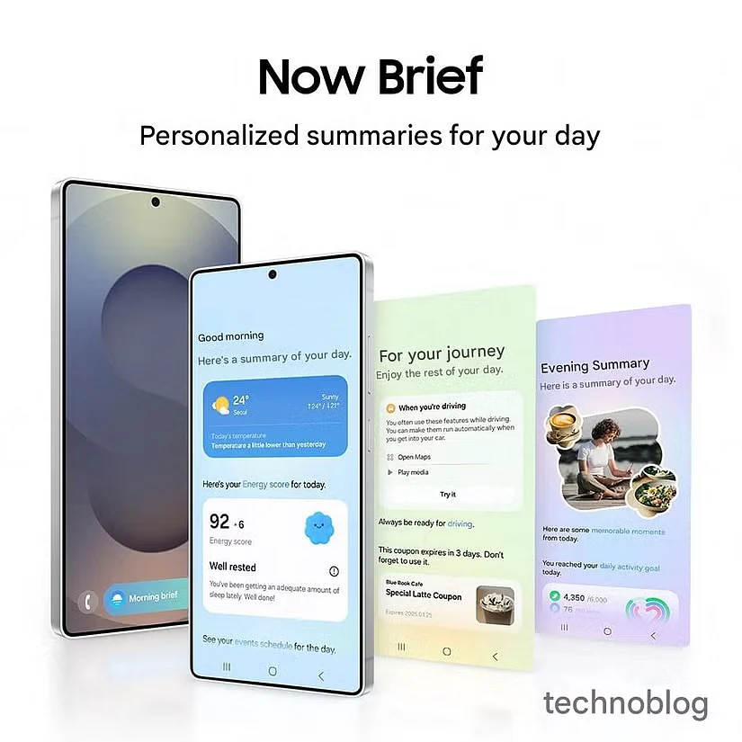 <div class="paragraphs"><p>Now Brief feature offers quick access to contextual information according to the time of day.</p><p>(Photo source: Technoblog)</p></div>