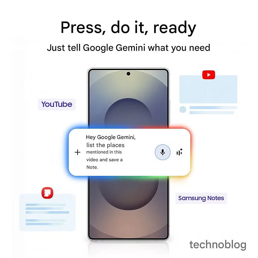 <div class="paragraphs"><p>YouTube Notes will provide a written summary of a YouTube video’s content, which will be then added to the Samsung Notes app.</p><p>(Photo source: Technoblog)</p></div>