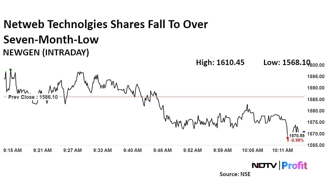 Netweb Technologies Share Price At Over Seven-Month Low Despite Q3 Profit Jump