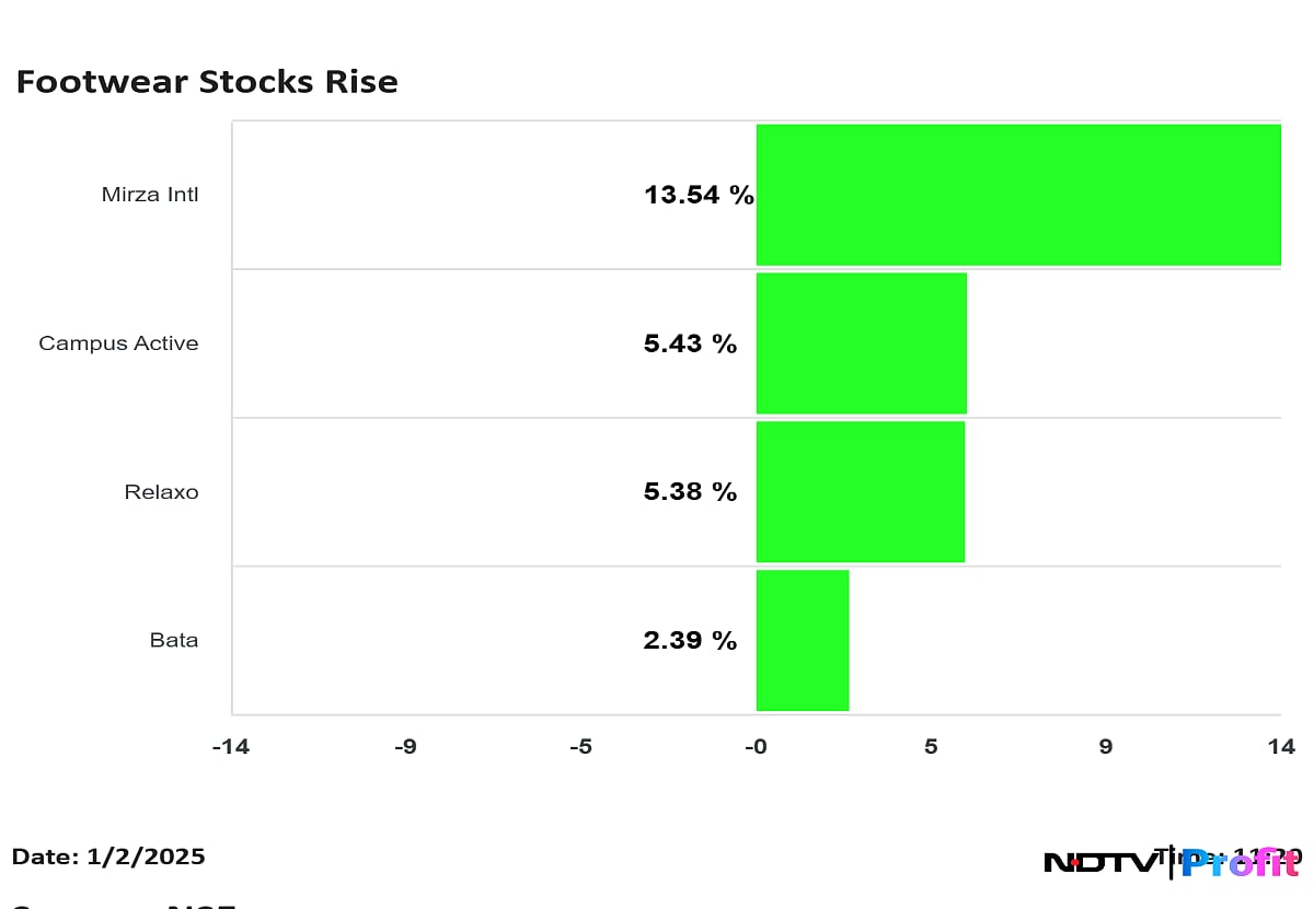 Budget 2025: Bata, Relaxo, Campus Shares Rise As FM Announces Focused Scheme For Footwear Sector