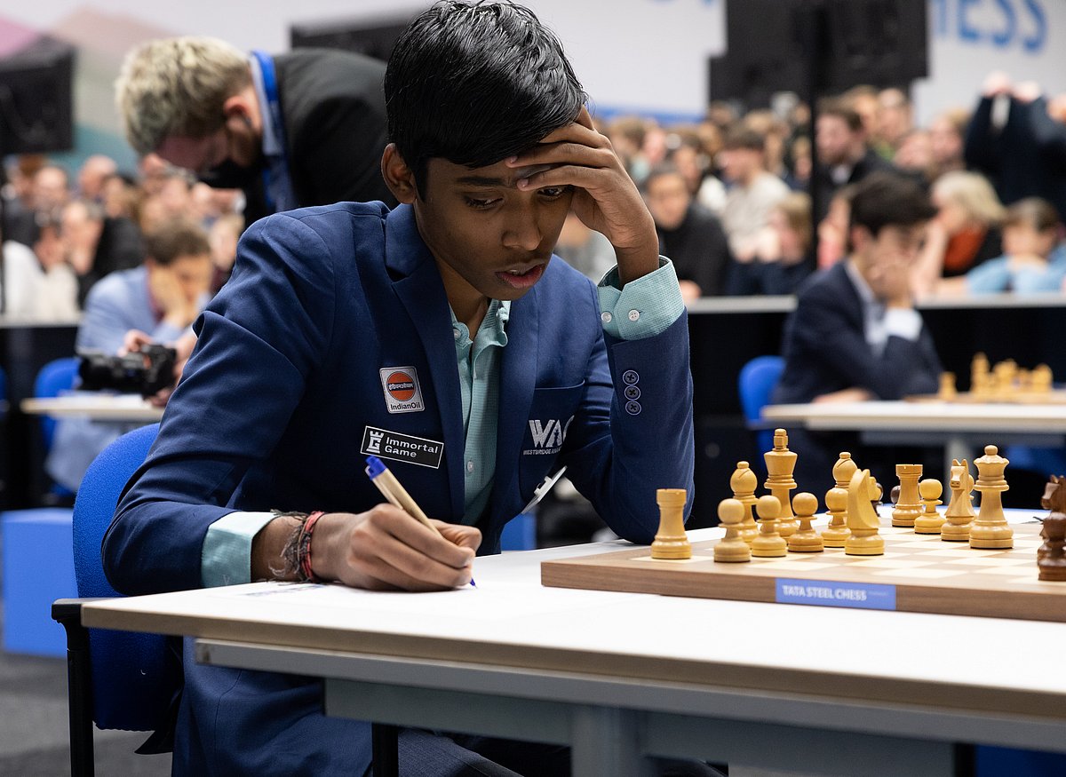 Post Tata Steel Chess Finale Win, Praggnanandhaa Lands To Grand Welcome In Chennai