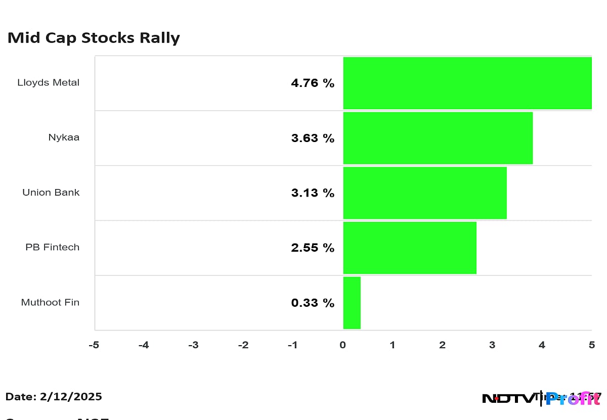 Mid, Small Cap Stocks Rise As Equity Fund Inflows Increase In January