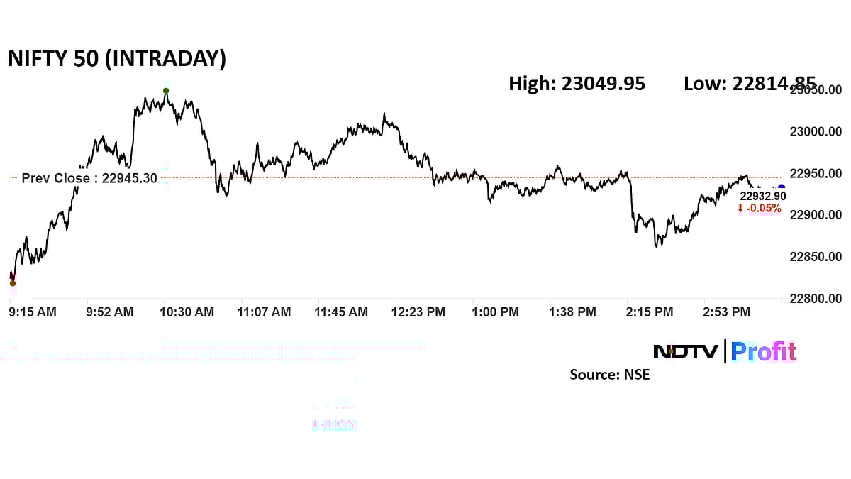 Stock Market Highlights: Nifty, Sensex End Topsy-Turvy Trade Little Changed As Infosys, TCS Drag