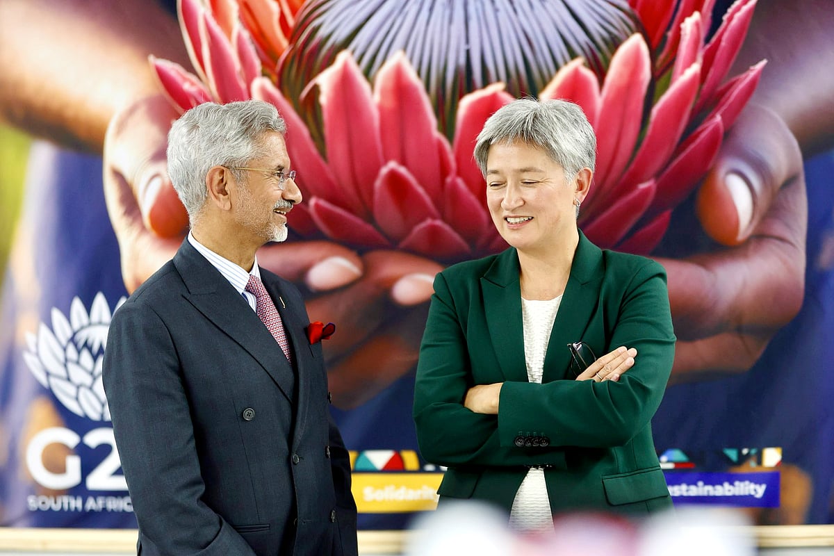 <div class="paragraphs"><p>Union External Affairs Minister S Jaishankar with Australian Foreign Minister Penny Wong  (Photo Source: Dr S Jaishankar on X via PTI Photo)</p></div>