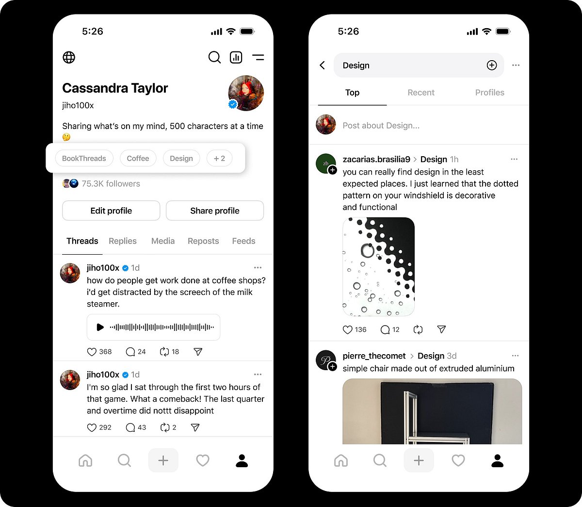 <div class="paragraphs"><p>Meta is developing a feature in Threads that will allow you to add up to ten topics to your bio.</p><p>(Source: Meta)</p></div>