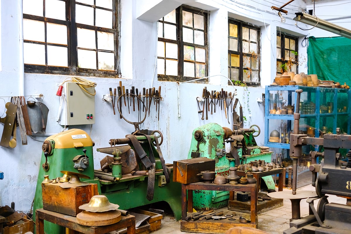 <div class="paragraphs"><p>The MSME sector contributes more than 30% of GDP, 36% of manufacturing output, and over 45% of exports. Pictured- Brass Workshop (Photo Source: Envato)</p></div>