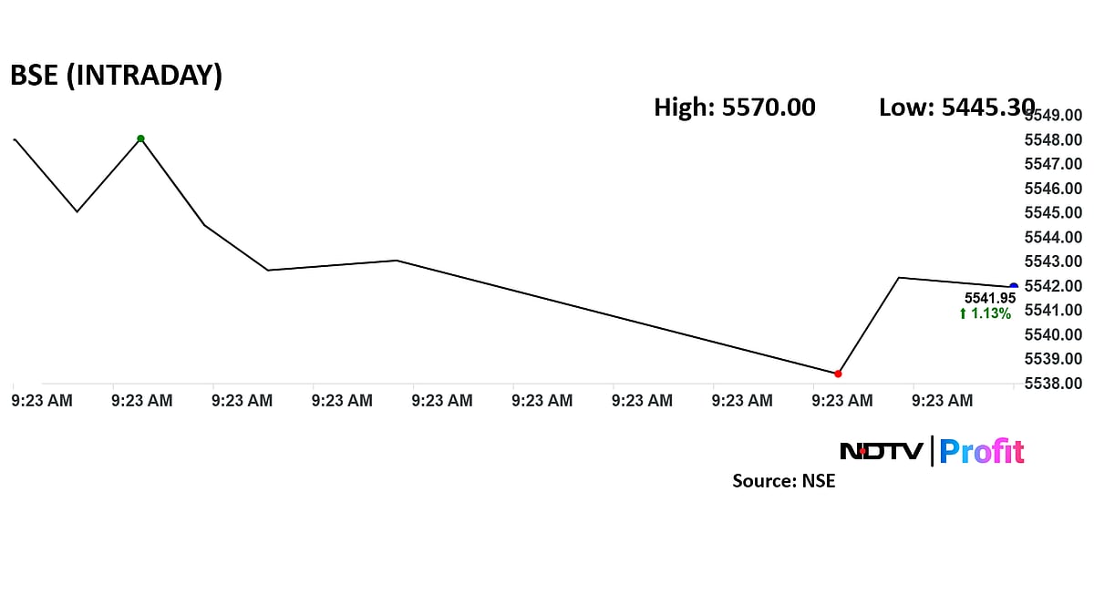 BSE Share Price At One-Month High After 2:1 Bonus Issue