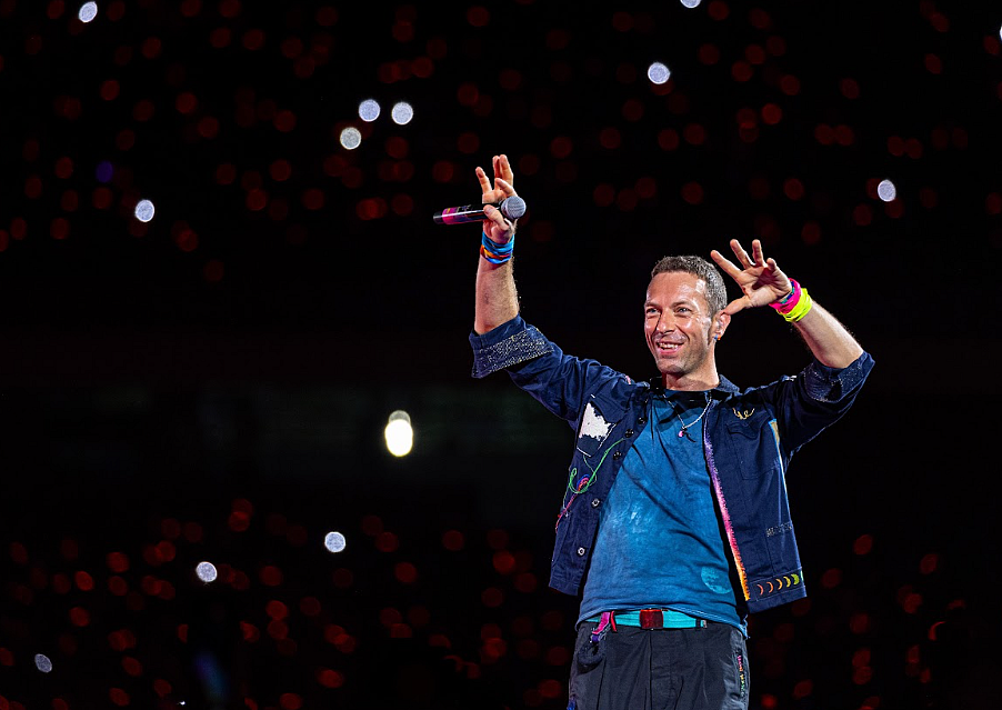 <div class="paragraphs"><p>Coldplay's Chris Martin. (Photo source: BookMyShow)</p></div>