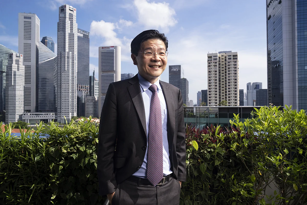 <div class="paragraphs"><p>Lawrence Wong in 2022, when he was named leader of the so-called fourth generation.</p></div>