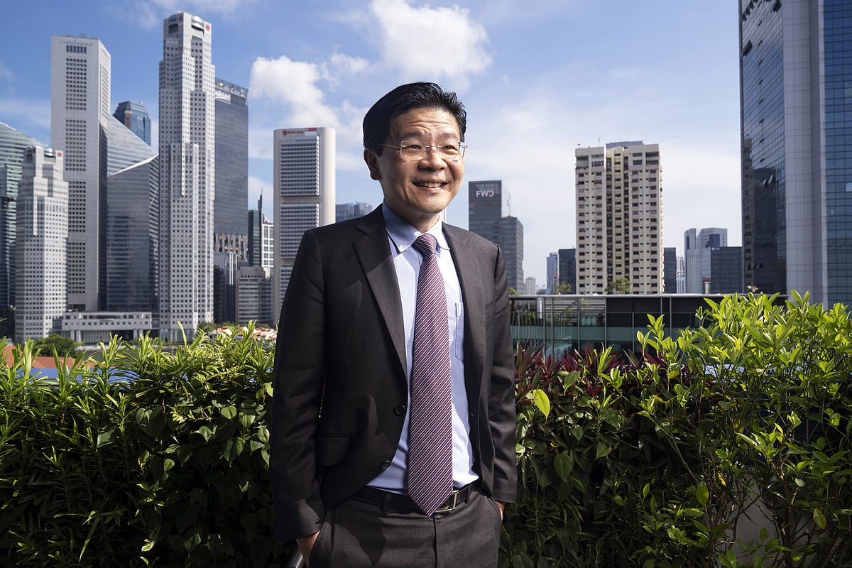 <div class="paragraphs"><p>Lawrence Wong in 2022, when he was named leader of the so-called fourth generation.</p></div>