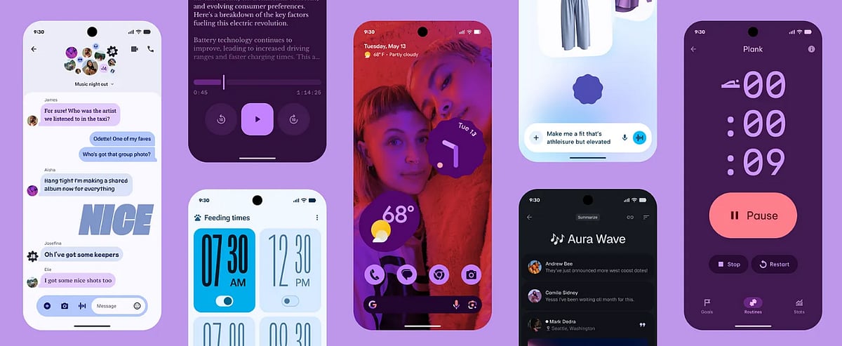 <div class="paragraphs"><p>The new design also brings better colour options and clearer fonts, giving users more control over how their device looks. (Photo: Google)</p></div>