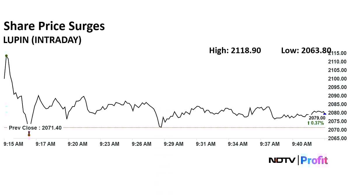 Lupin Share Price Gains After Q4 Profit Surge, Revenue Rise