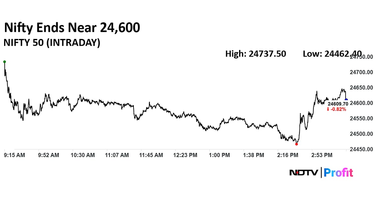 Trade Setup For May 23: Nifty To Consolidate In 24,400-25,000 Range