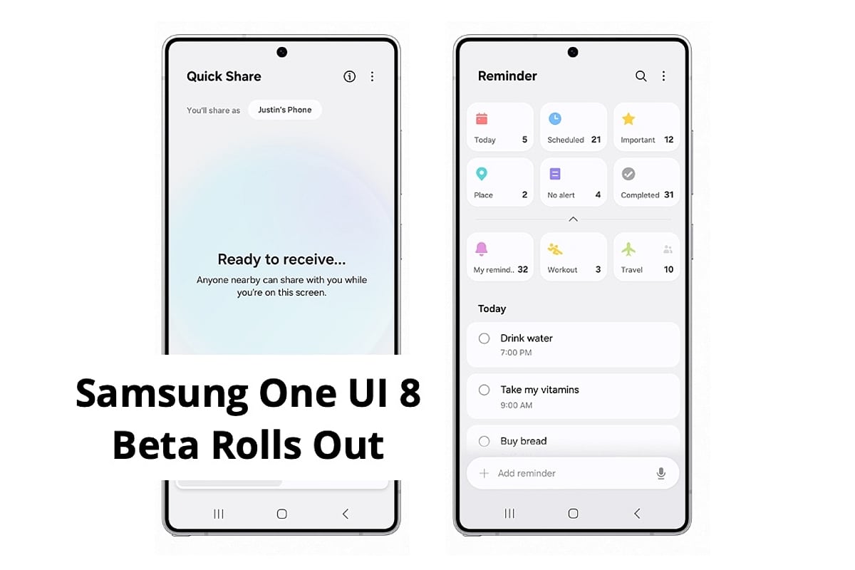 Samsung One UI 8ベータ版がGalaxy S25電話用に展開されます。新機能を確認します