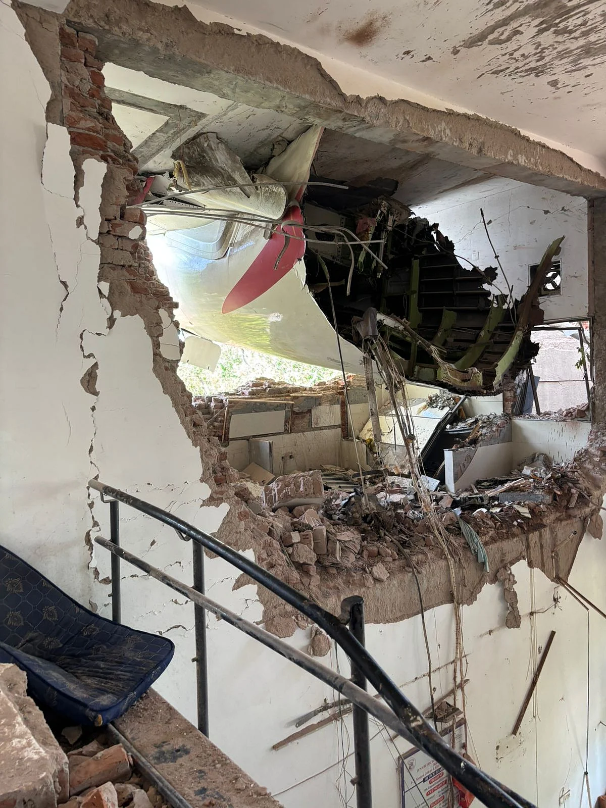 Air India Plane Crash Tragedy In Photographs