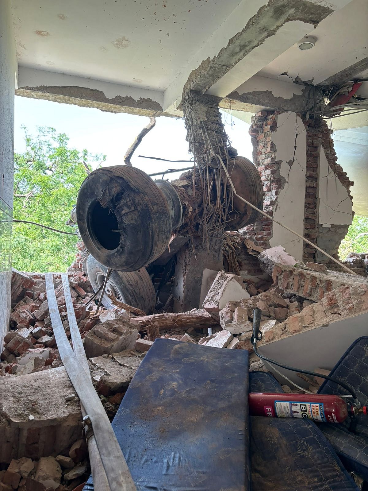 Air India Plane Crash Tragedy In Photographs