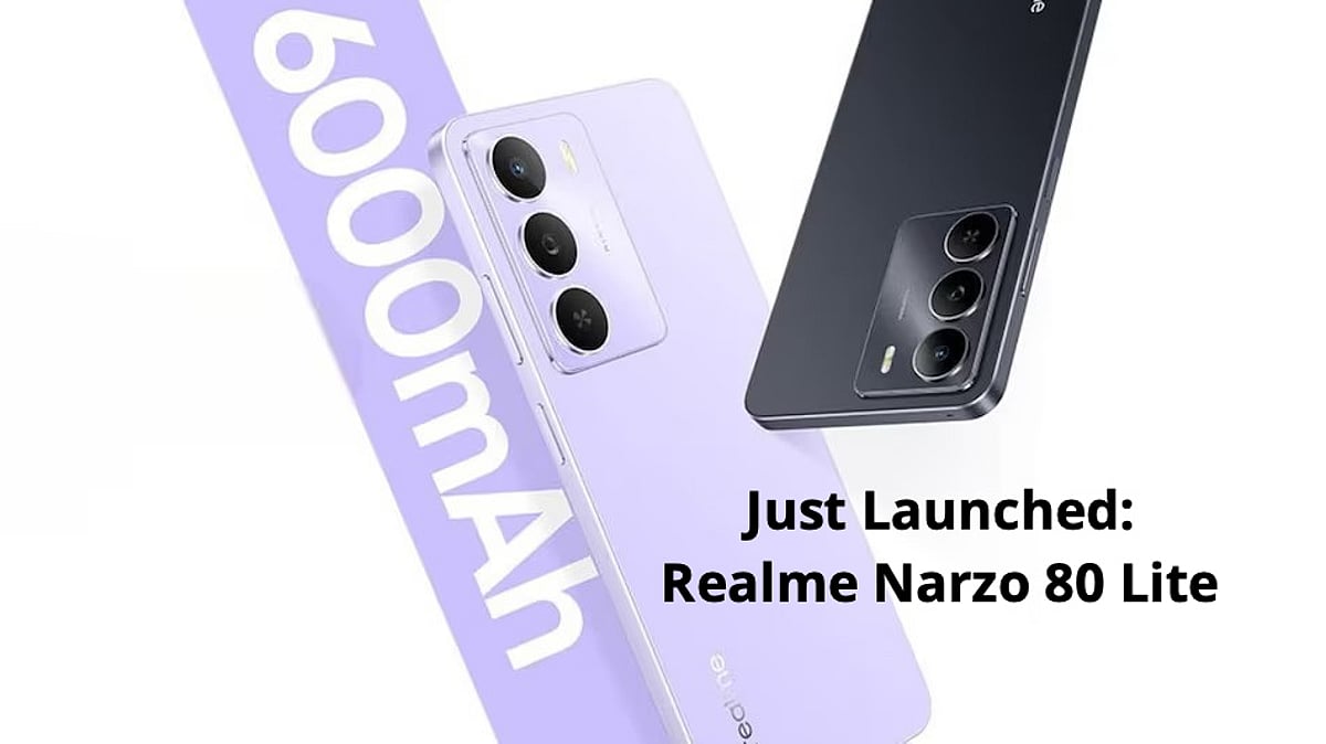 Realme Narzo 80 Lite Launched In India  Check Full Specs, Price Of Budget Smartphone