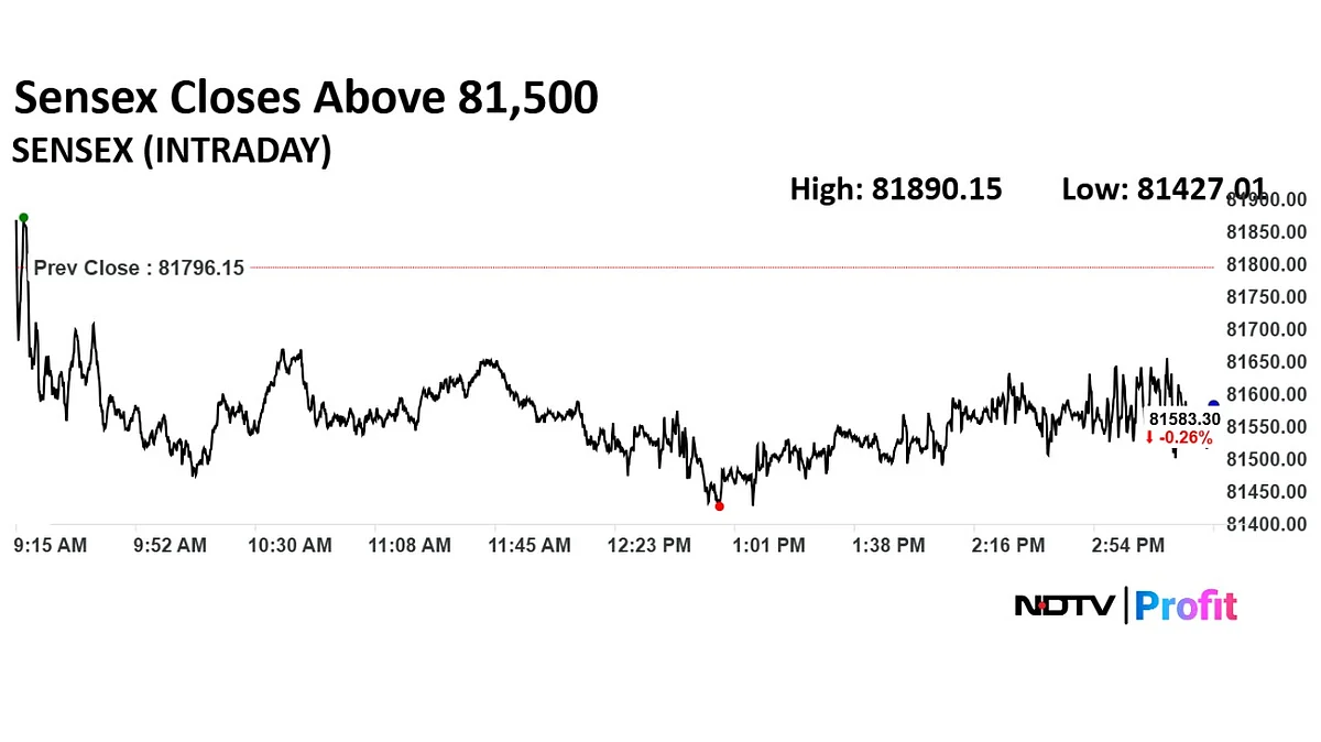 Stock Market Highlights: Nifty, Sensex Close Lower As HDFC Bank, RIL Drag