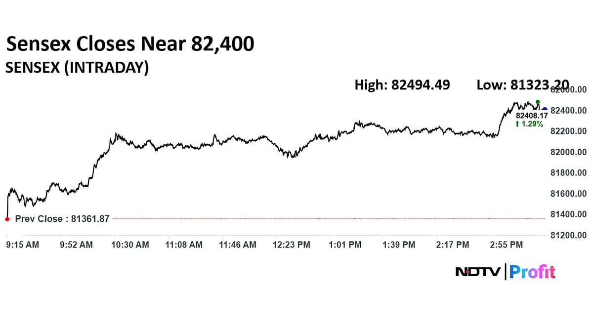 Stock Market Highlights: Nifty, Sensex Clock Best Weekly Returns In Nearly Two Months