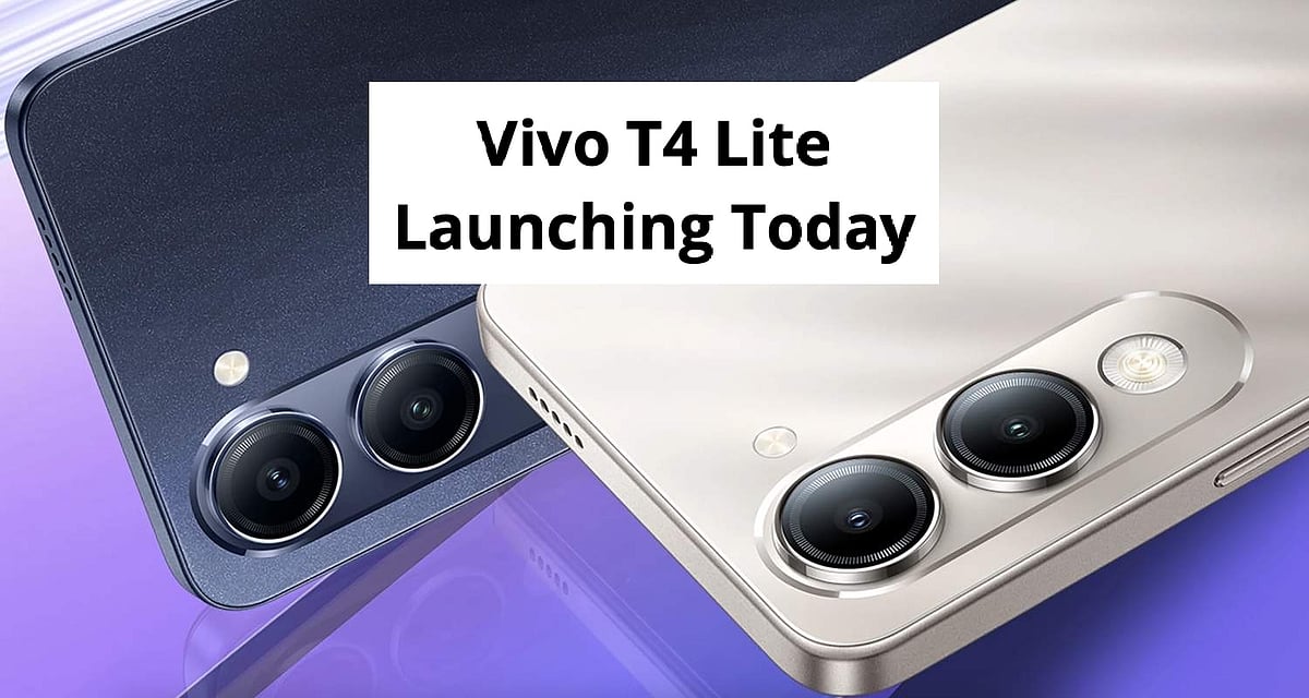 Budget Phone Vivo T4 Lite With Powerful Battery, 50MP Camera Launching Today  Check Specs, Price In India