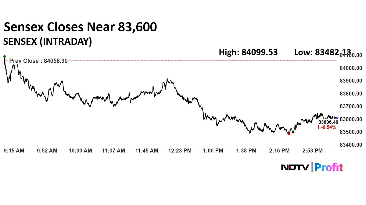 Stock Market Highlights: Nifty, Sensex End In Red After Four Days Of Gains