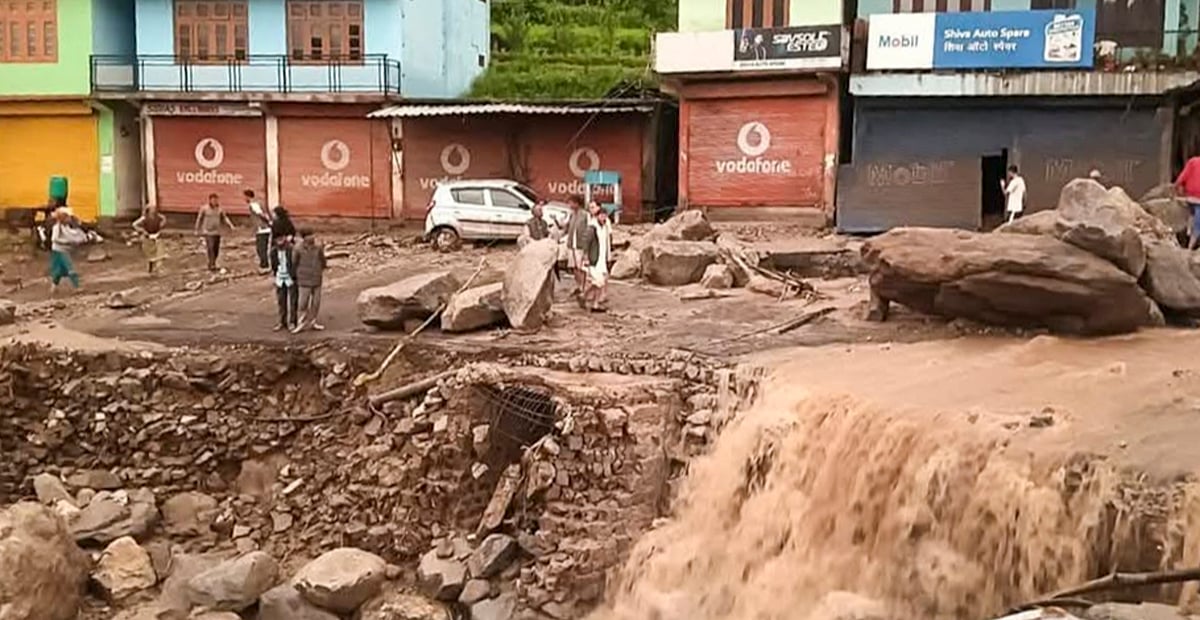 Himachal Cloudburst: Death Toll in Mandi Rises To 10; 34 Feared Missing As Rescue Efforts Continue
