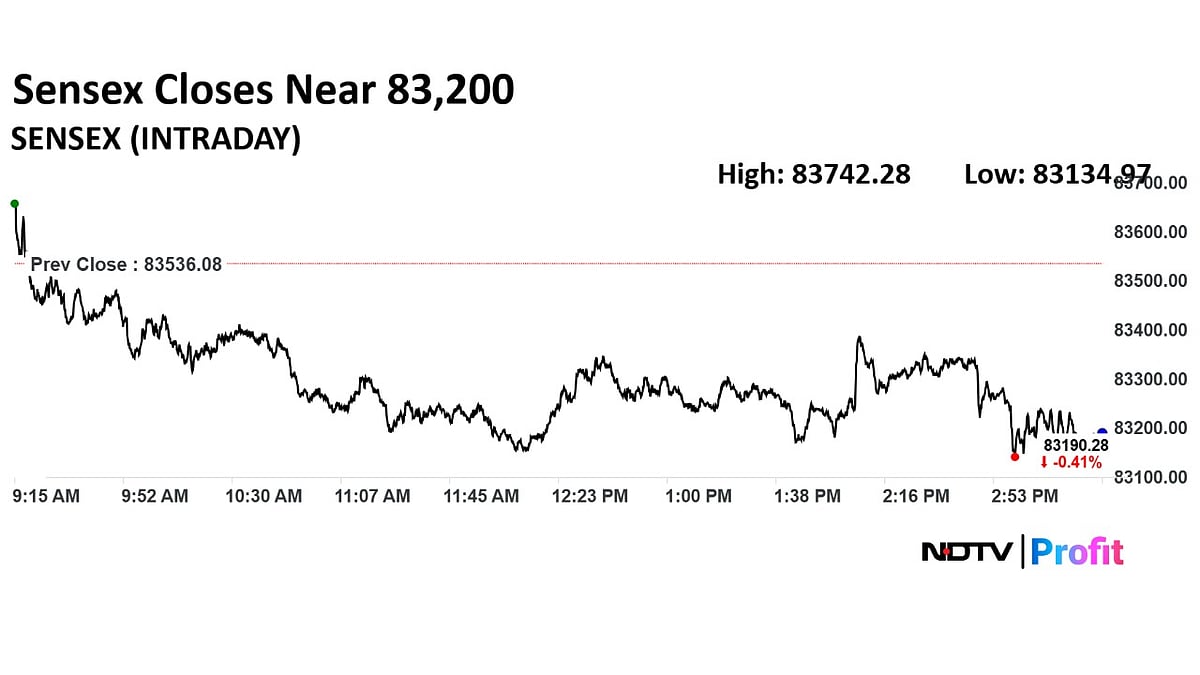 Stock Market Highlights: Nifty, Sensex Close Lower As Bharti Airtel, HDFC Life Drag