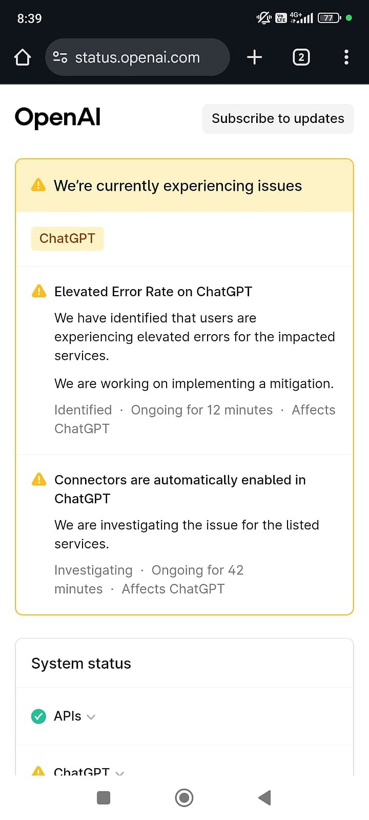 <div class="paragraphs"><p>Screenshot from OpenAI's status page</p></div>