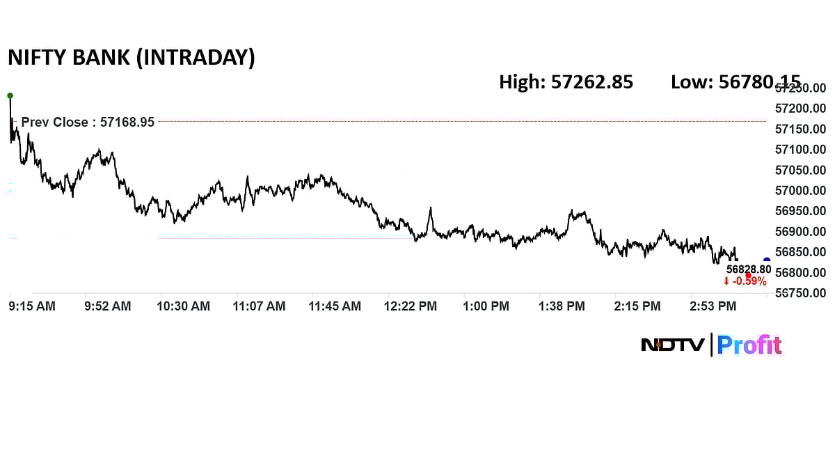 Stock Market Highlights: Sensex Falls, Nifty Tanks 100 Points On Expiry Day Action