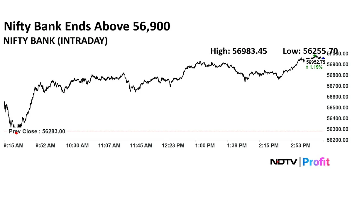 Stock Market Highlights: Nifty, Sensex Close Higher As Bank Stocks Lead