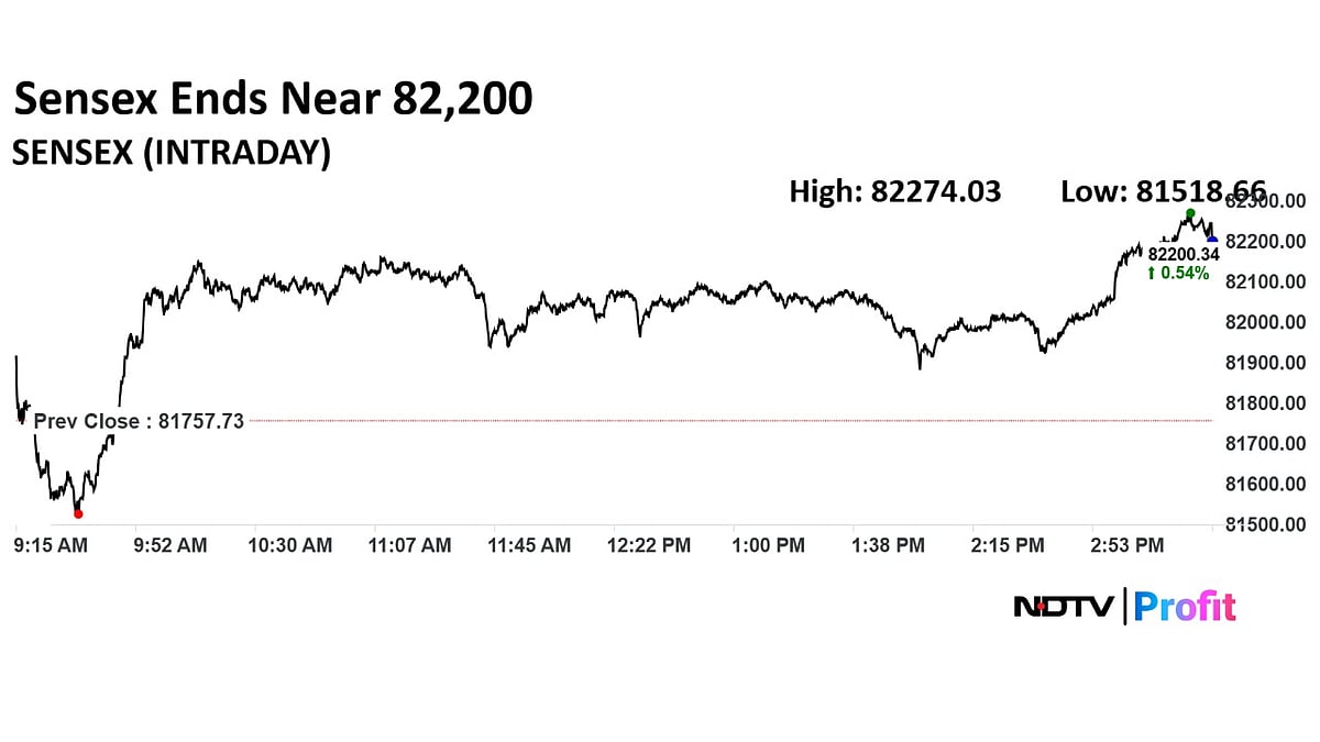 Stock Market Highlights: Nifty, Sensex Close Higher As Bank Stocks Lead