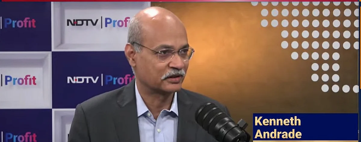 <div class="paragraphs"><p>Kenneth Andrade, Founder & CIO, Old Bridge Capital Management at NDTV Profit.</p></div>