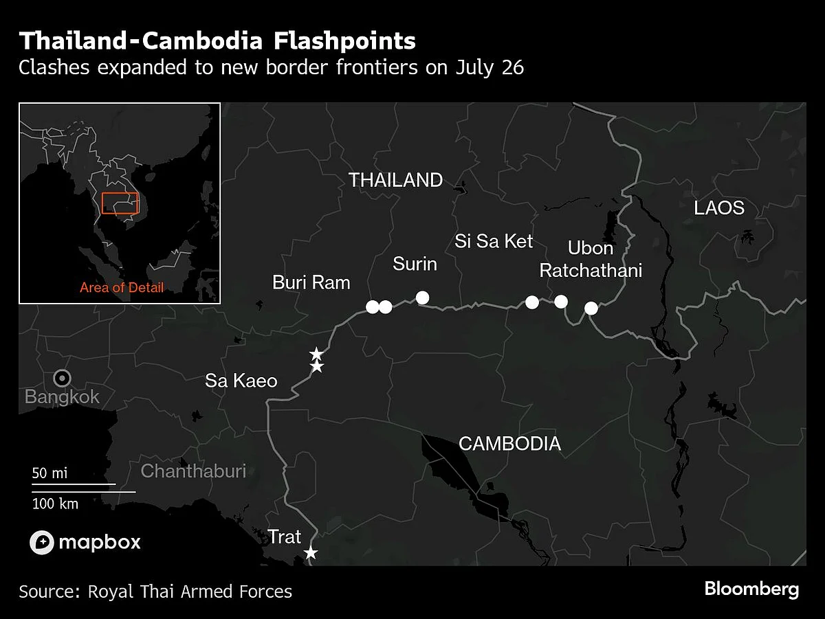 Thailand, Cambodia Set For Talks On Conflict After Trump’s Push