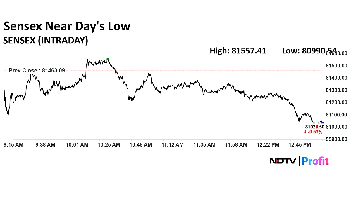 Stock Market LIVE: Nifty, Sensex Trade Near Day's Low As Kotak Bank, Airtel Shares Weigh