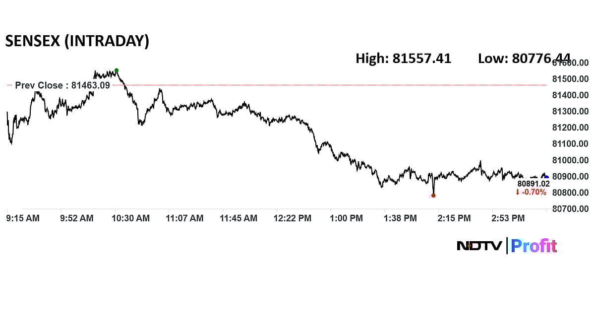 Stock Market Highlights: Nifty, Sensex Fall For Third Session As Kotak Mahindra Bank Drags