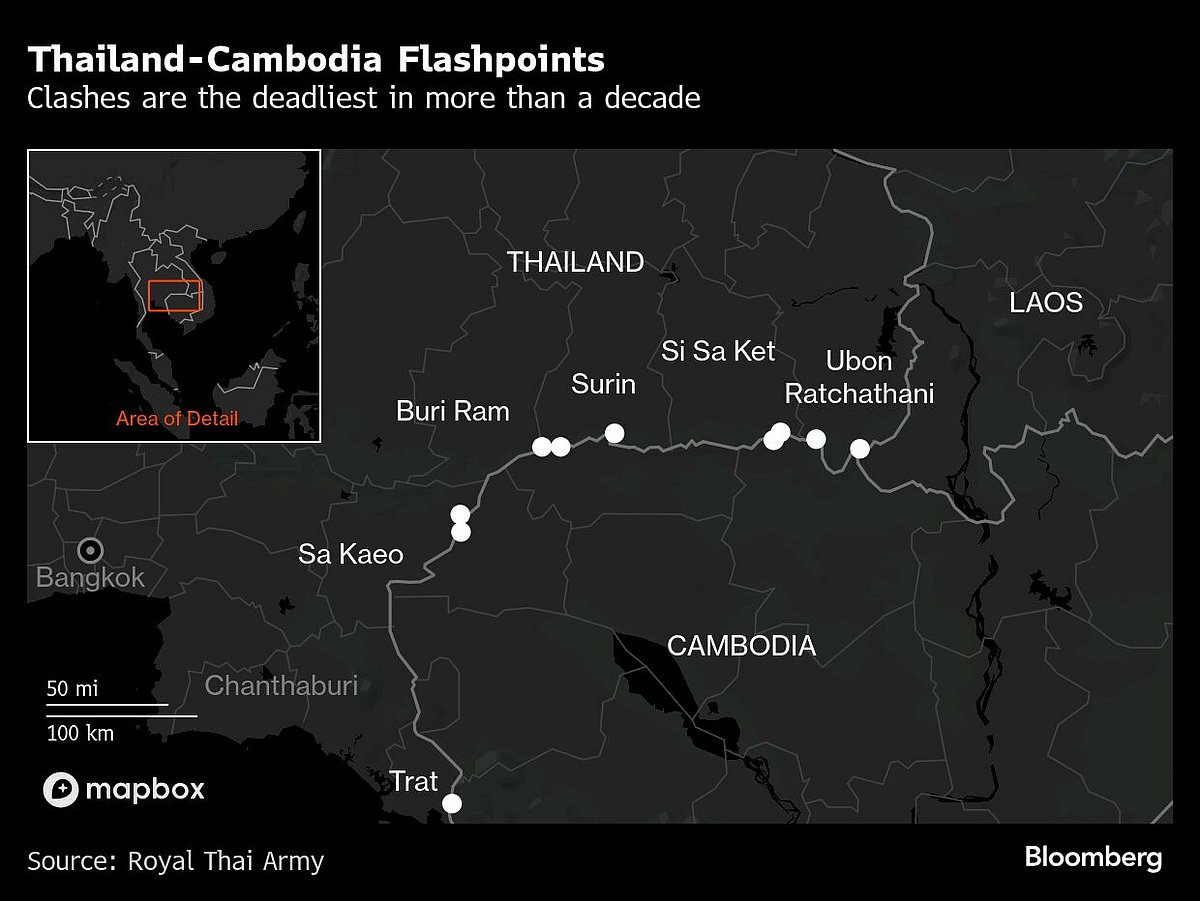 Thailand, Cambodia Agree To Truce After Push By Trump, Anwar