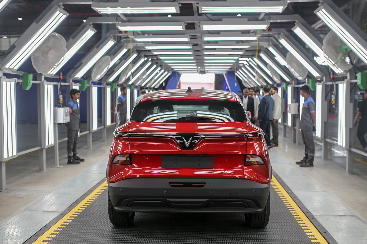 <div class="paragraphs"><p>In 2024, VinFast delivered 97,399 EVs globally and expects to at least double that this year.</p><p>Photographer: Dhiraj Singh/Bloomberg</p></div>
