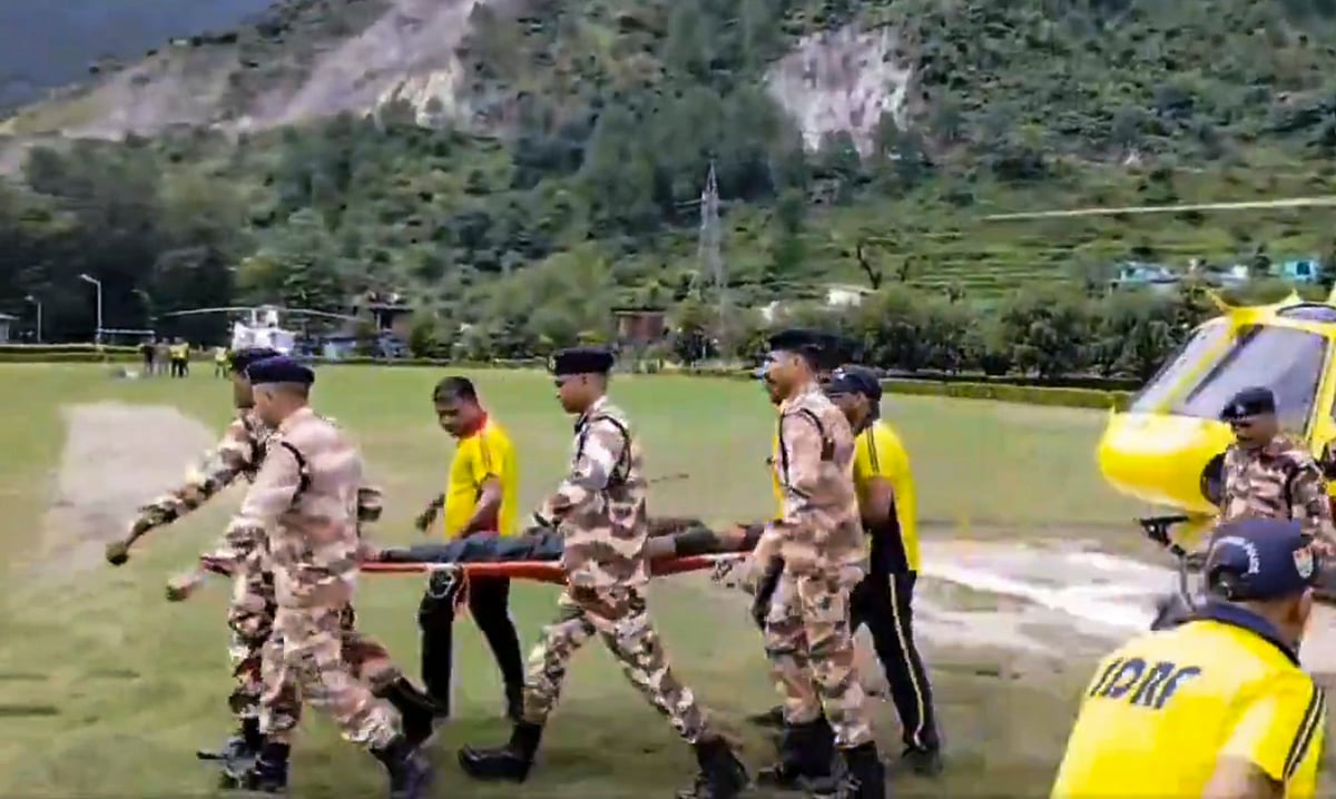 Flash floods: 65 Stranded In Uttarkashi Rescued, Advanced Equipment To Be Airlifted To Dharali