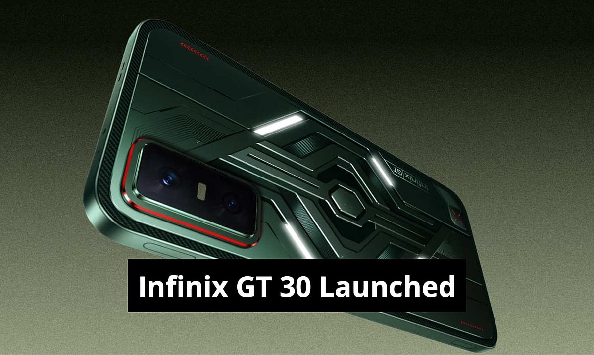Gaming Smartphone Infinix GT 30 Launched - Price In India, Specs, Features, Battery, Camera, More