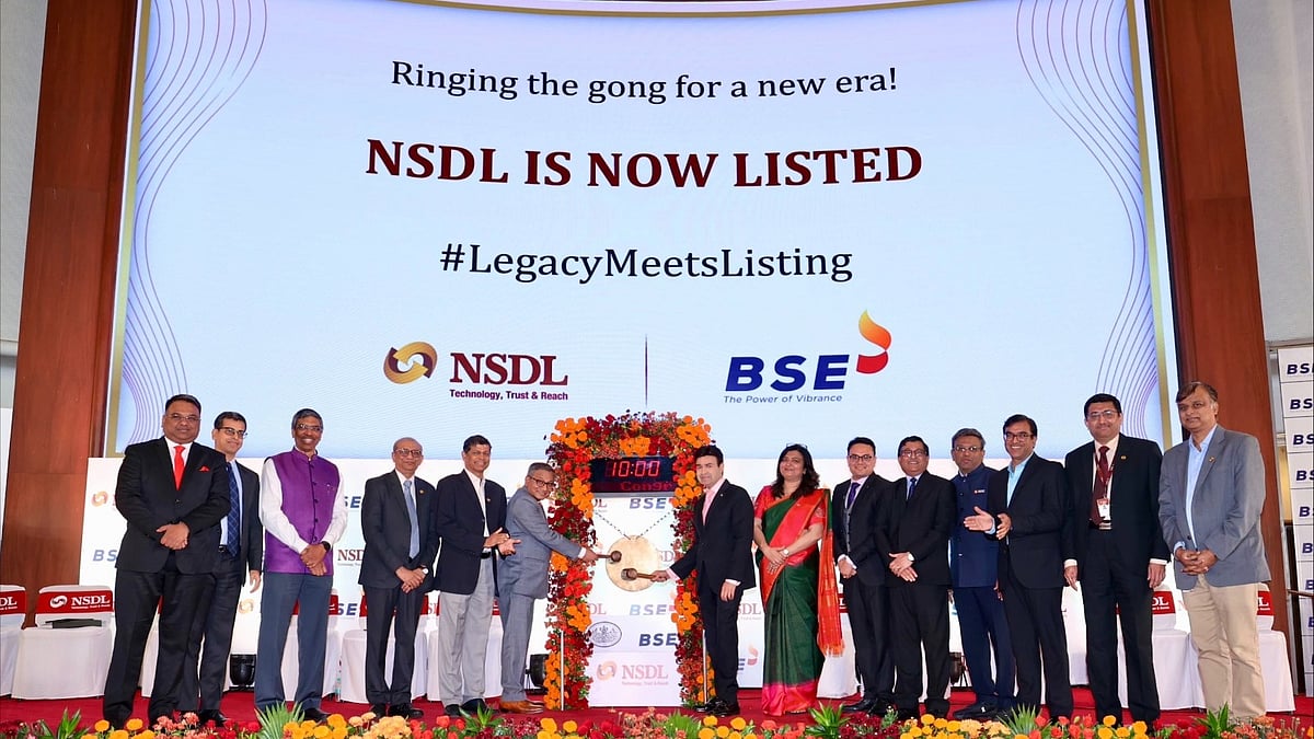 NSDL Share Price Surges Nearly 10% As Post-Listing Rally Continues
