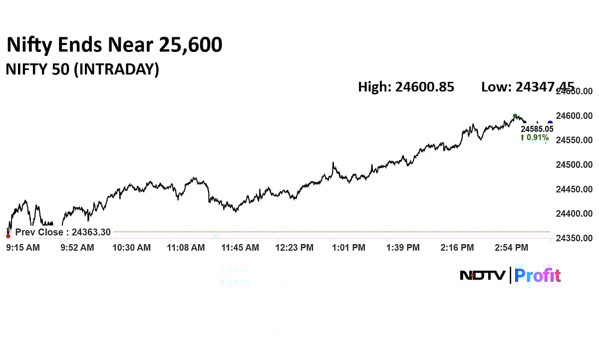 Stock Market Today: Nifty, Sensex Bounce Back To Settle Nearly 1% Higher; HDFC Bank Among Key Gainers
 