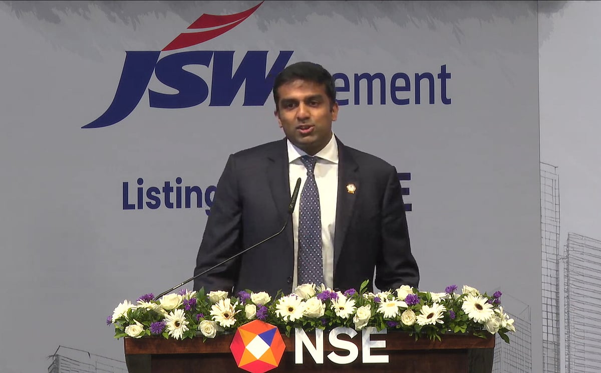 JSW Cement MD Parth Jindal Elected As Cement Manufacturers' Association President